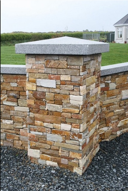 dry stone panel veneers