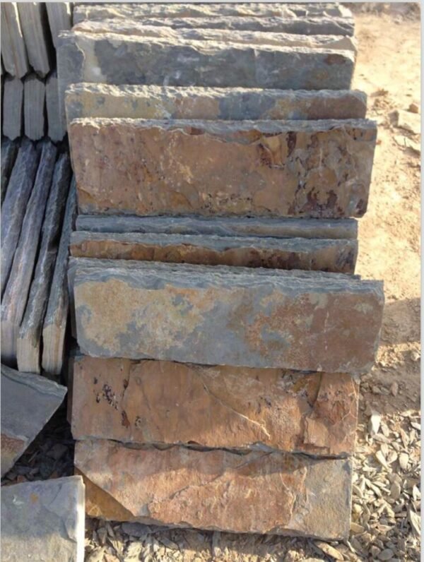 Dry Stack Wall Cladding Rock Face Wall Caps